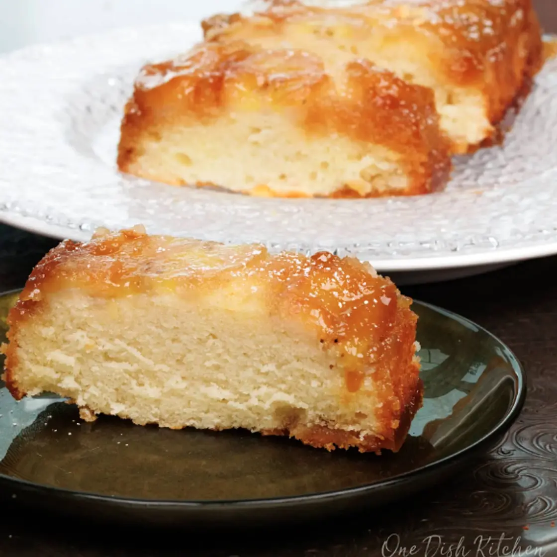 Mini Banana Upside Down Cake