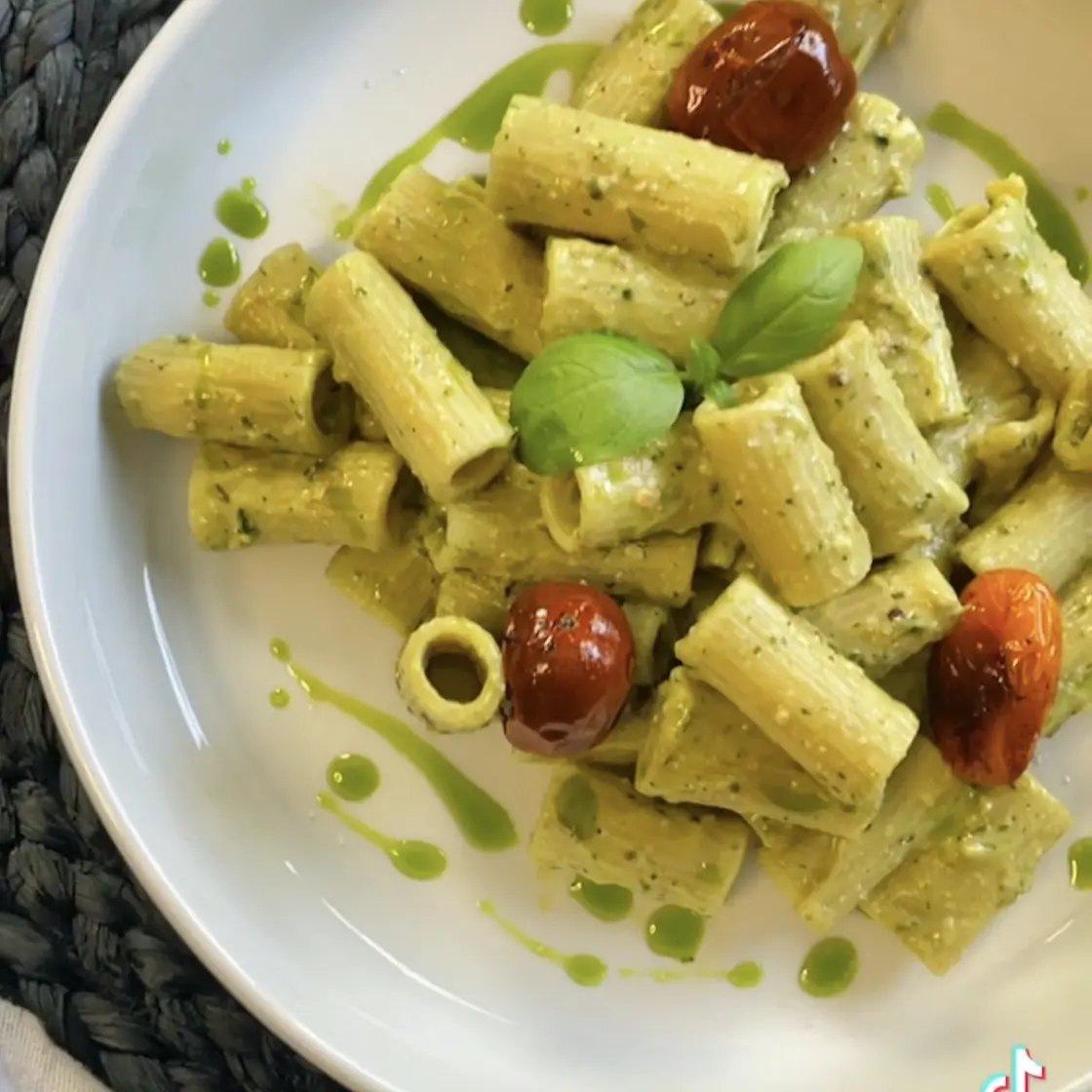 Avocado Pesto Rigatoni