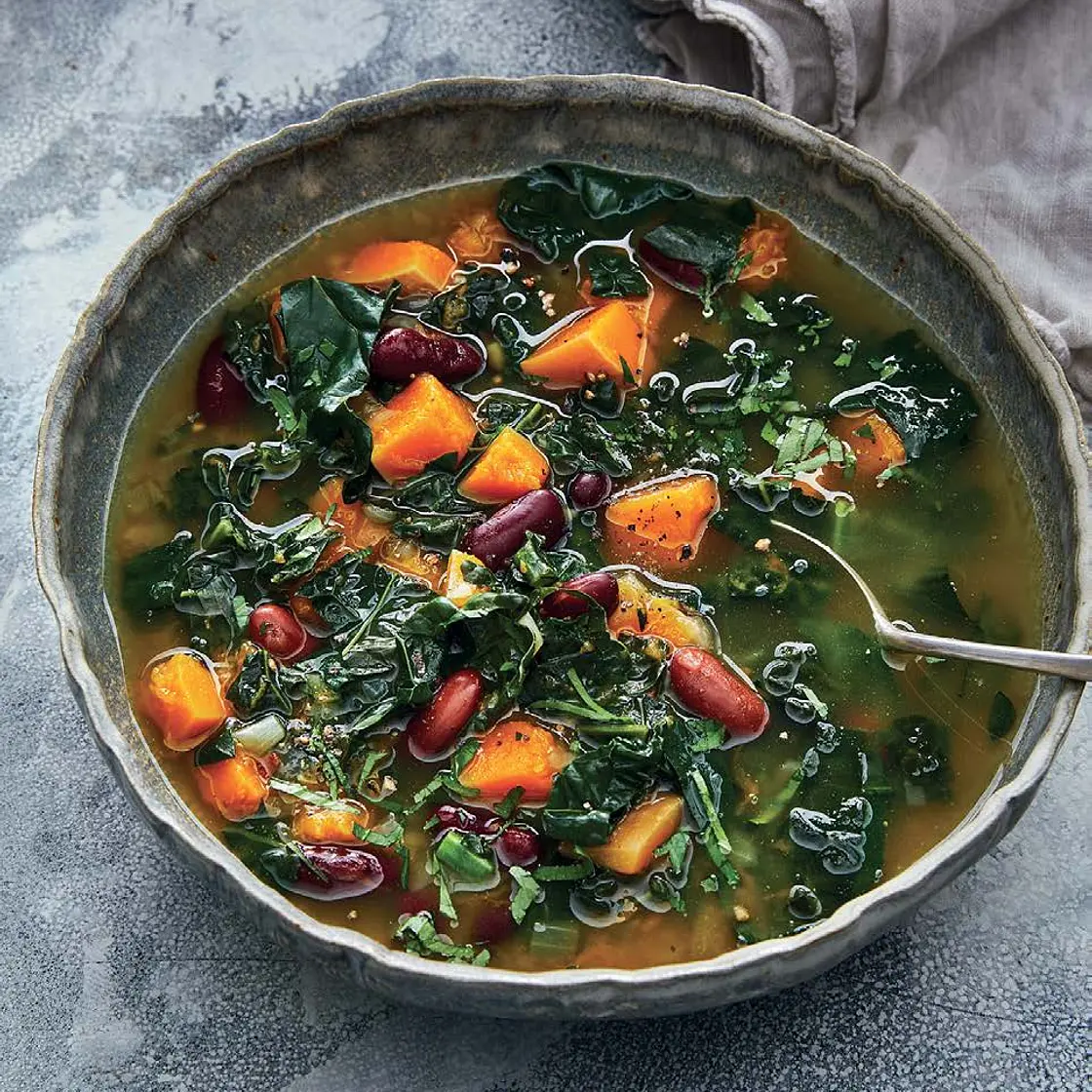 RED BEAN AND BUTTERNUT CALDO VERDE