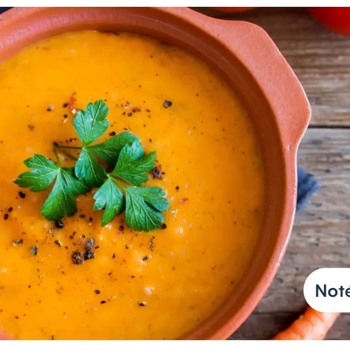 Velouté tomate carottes concombre