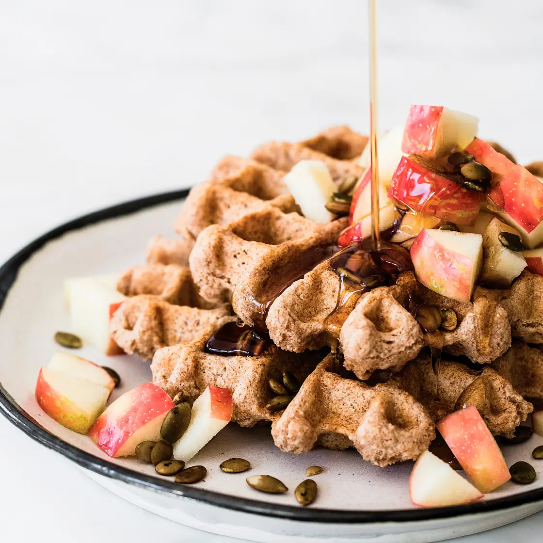 WHOLE GRAIN WAFFLES