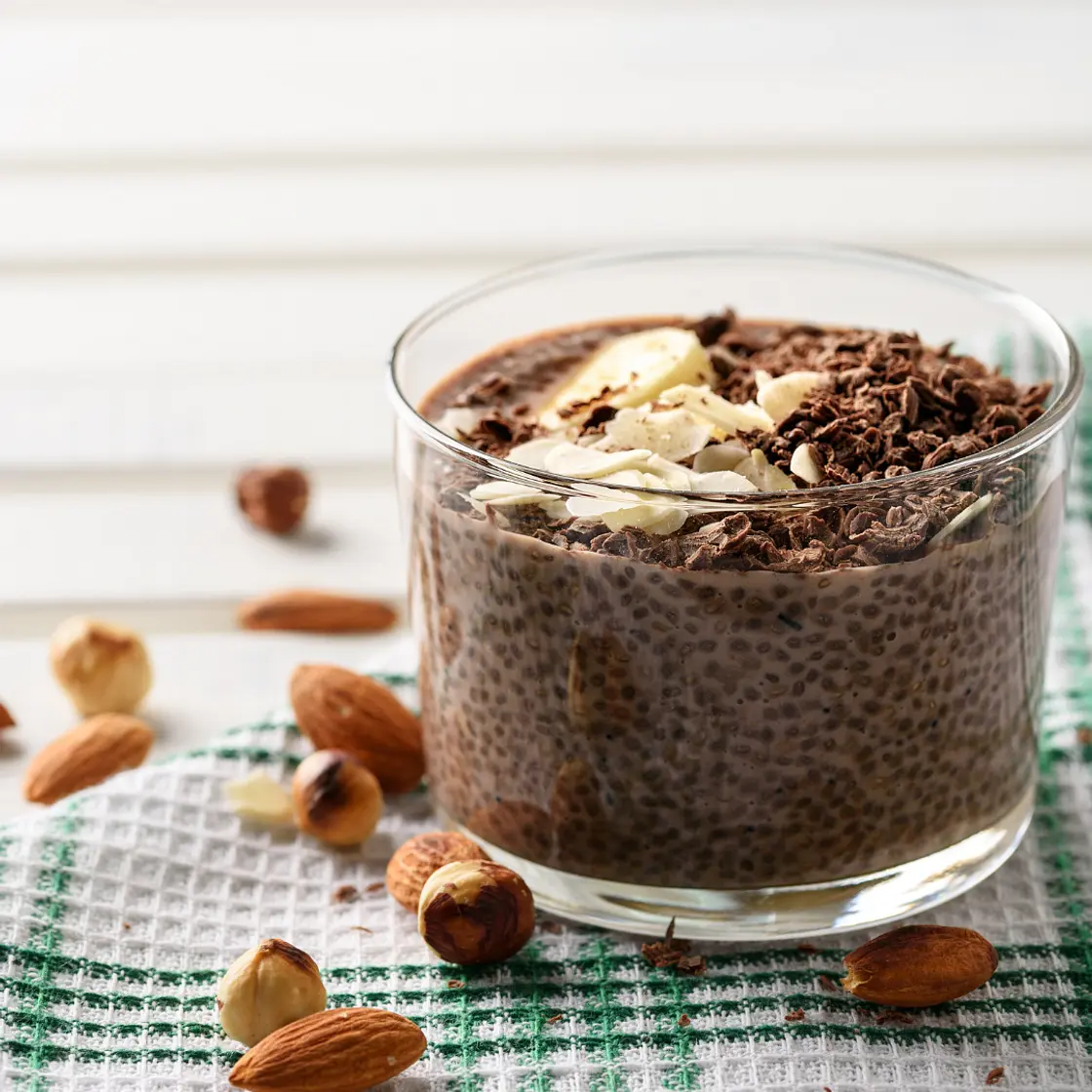 Ginger Chia Breakfast Pudding