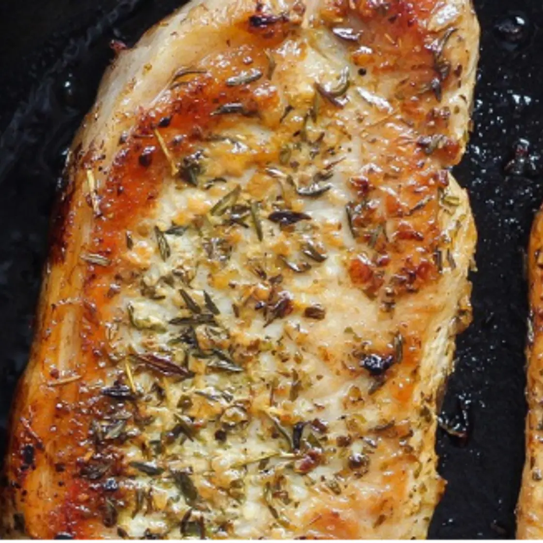 Pan Seared Pork Chops