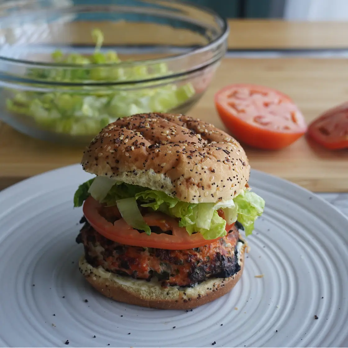 Mark Bittman's Salmon Burgers AKA the BEST Salmon Burgers