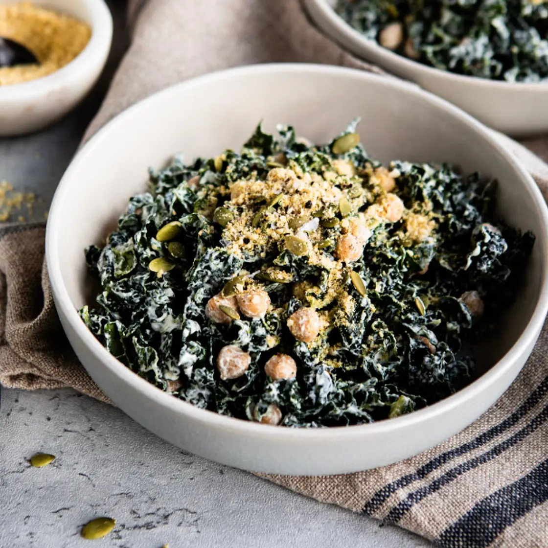 Kale Caesar Salad