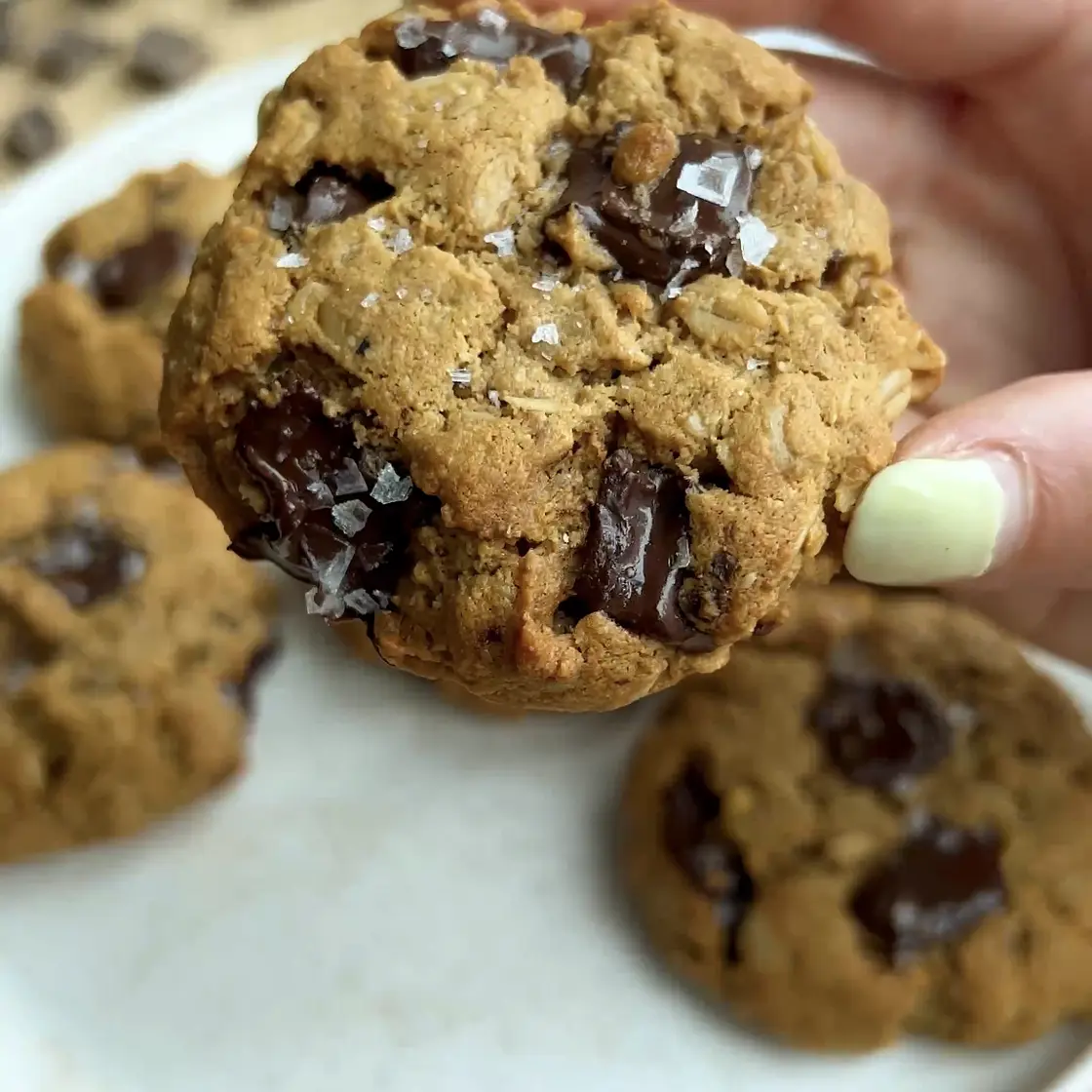 One Bowl Oatmeal Chocolate Chip Cookies