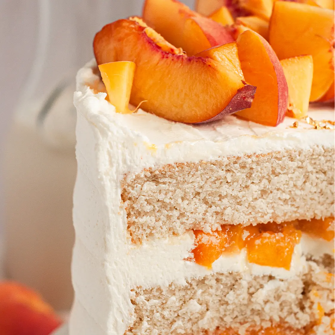 Gluten-Free Peach Cake (Dairy-Free)