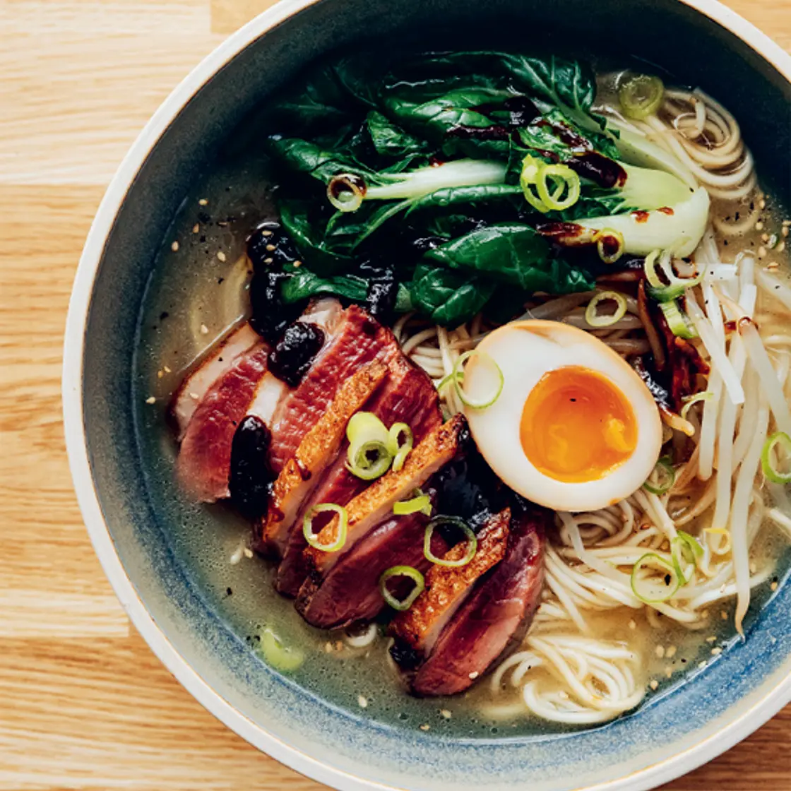 Roast Duck Paitan Ramen