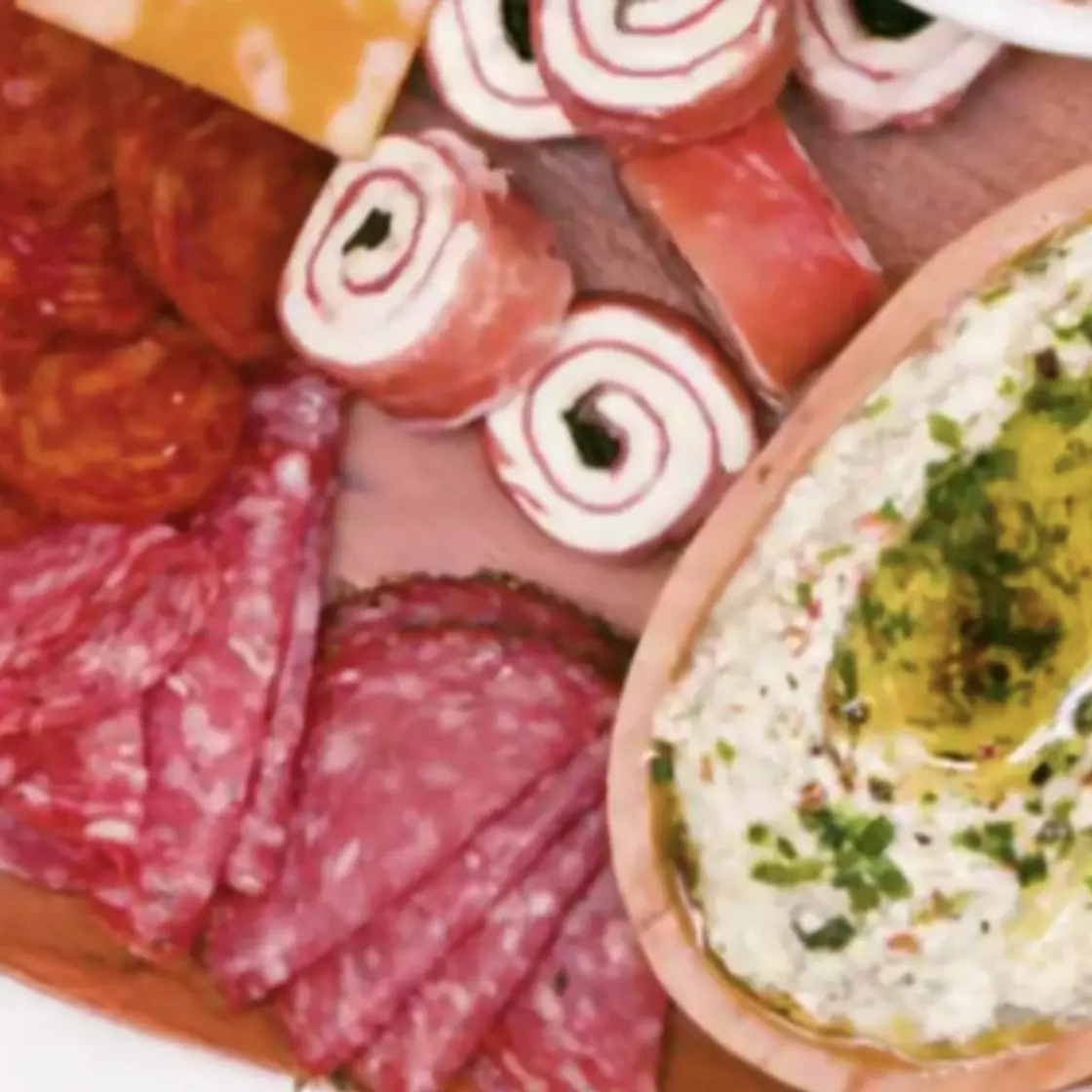 Roasted Garlic Feta Dip
