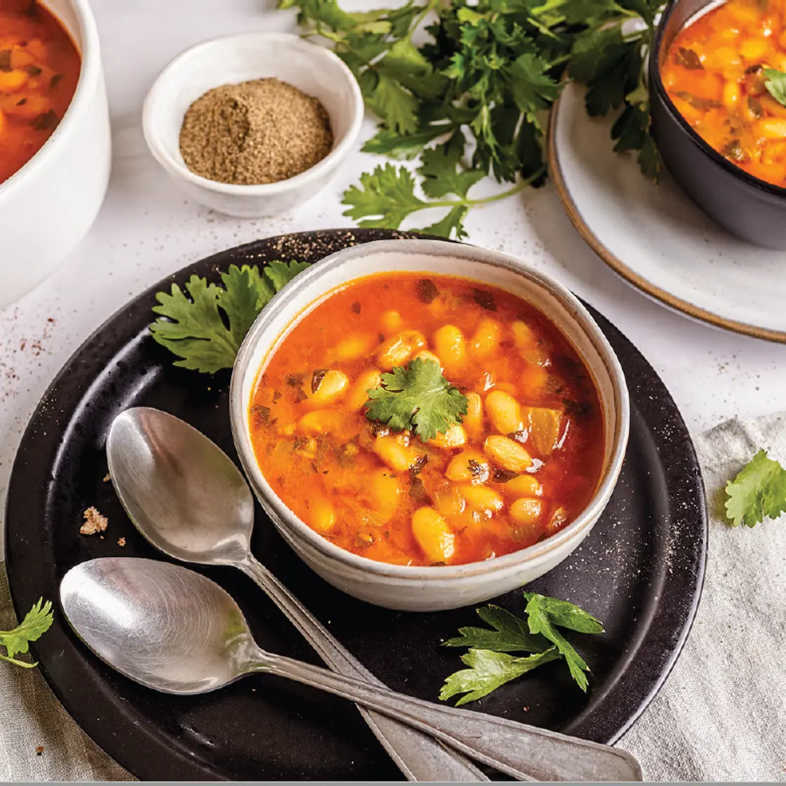 Loubia (Moroccan White Bean Soup)