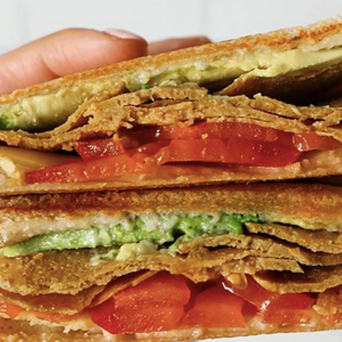 High Protein Vegan Panini