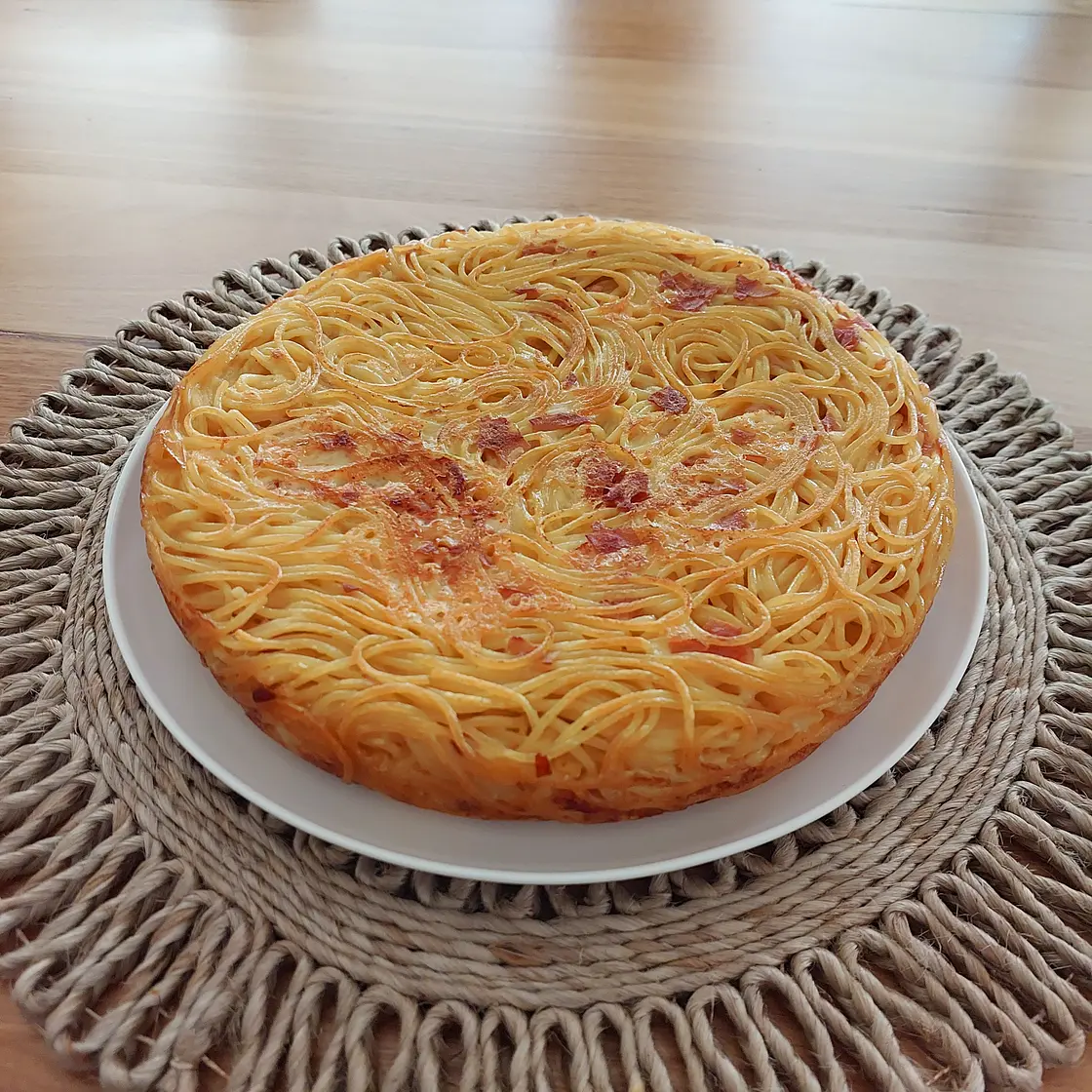 FRITTATA DI SPAGHETTI (Spaghetti Pie)