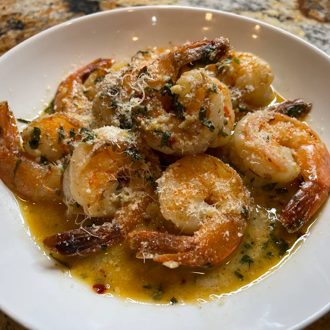 Restaurant Quality Shrimp Scampi