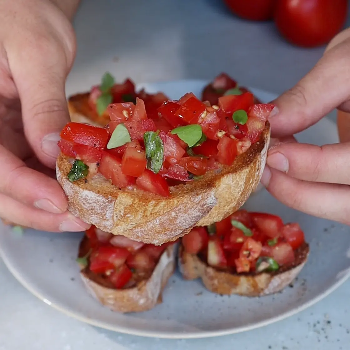 Classic Italian Bruschetta