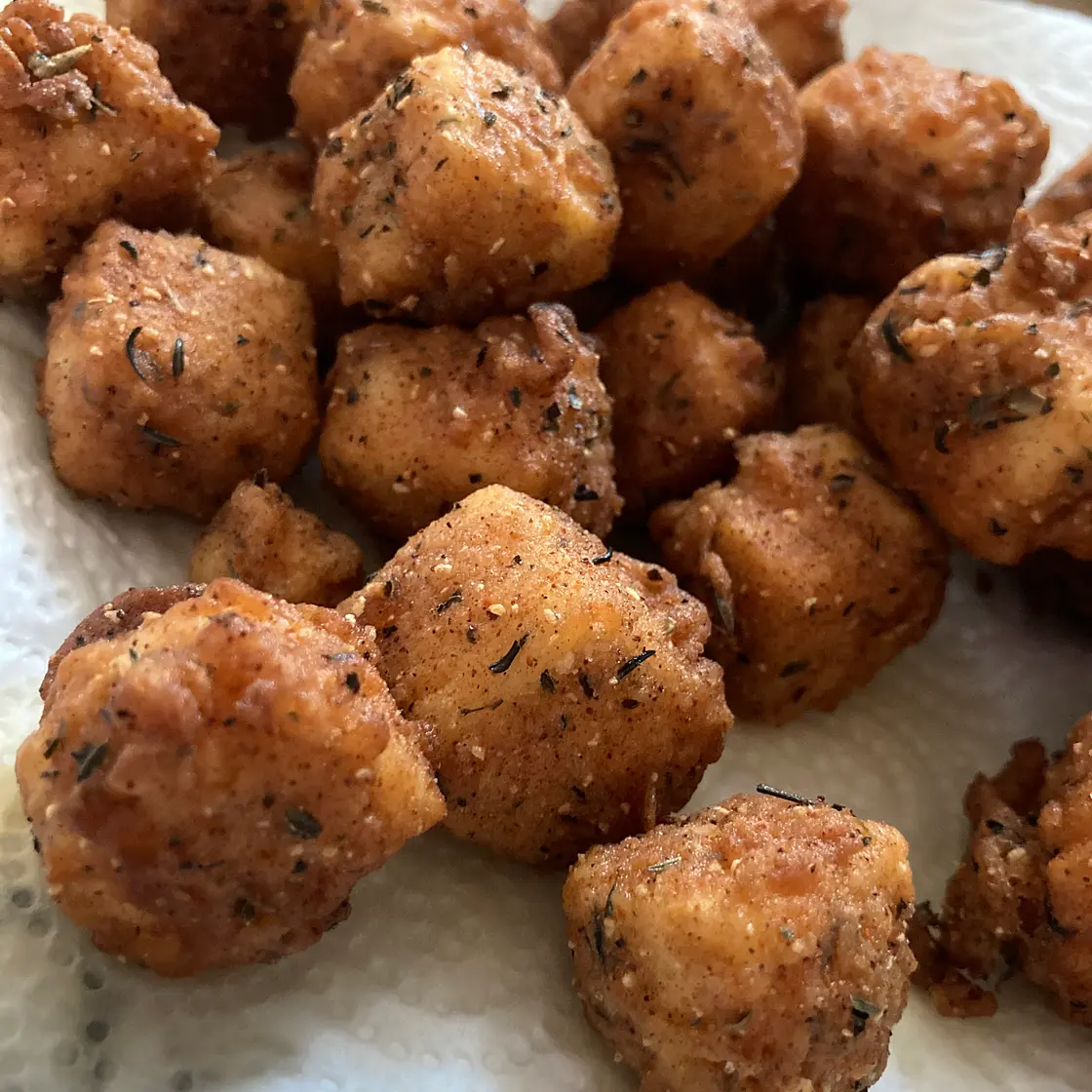 KFC Popcorn Halloumi