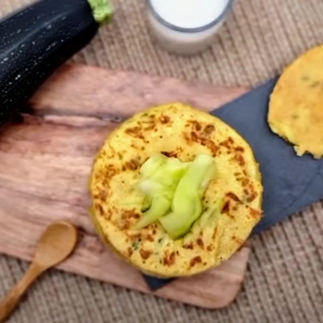 Pancake aux courgettes - DME dès 6 mois
