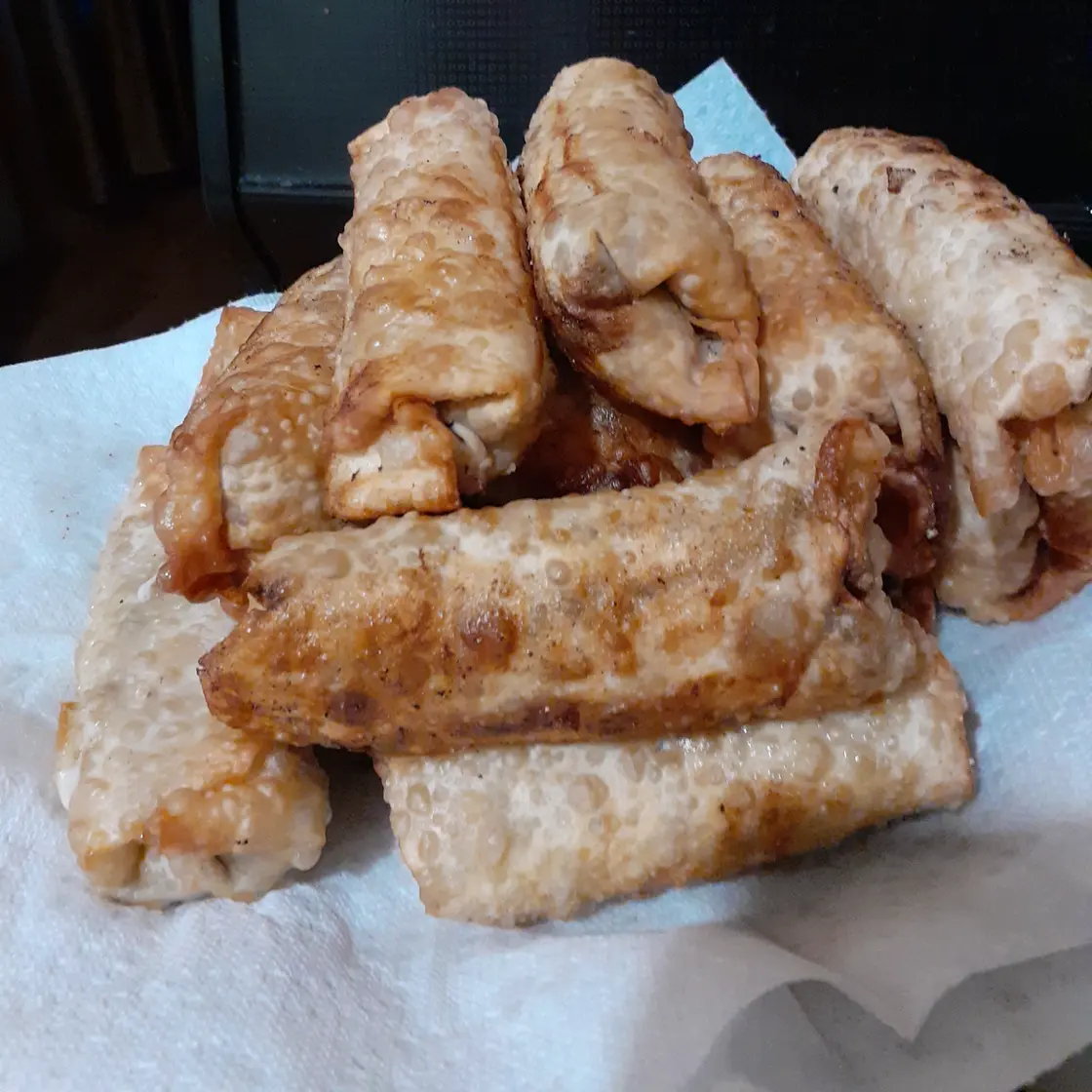 Philly Cheese Steak Egg Rolls