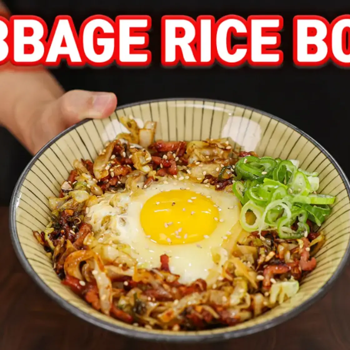 Cabbage Rice Bowl