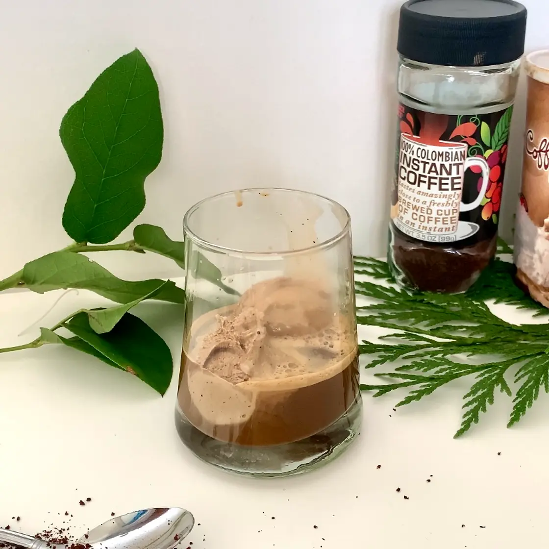 Instant Affogato with Coffee Ice Cream