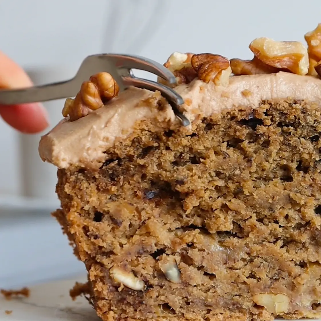 Coffee and Walnut Banana Bread
