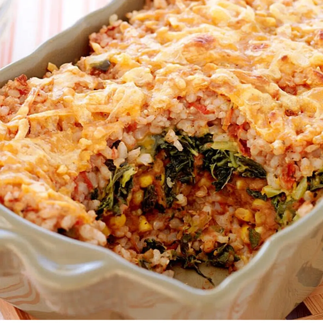 WW - Mexican Style Brown Rice Casserole