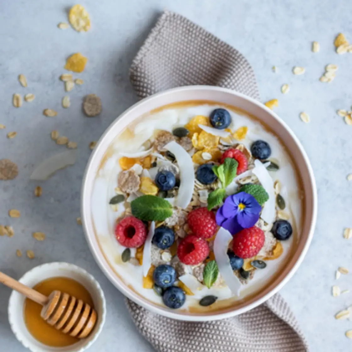 PD Muesli et oeufs brouillés P1