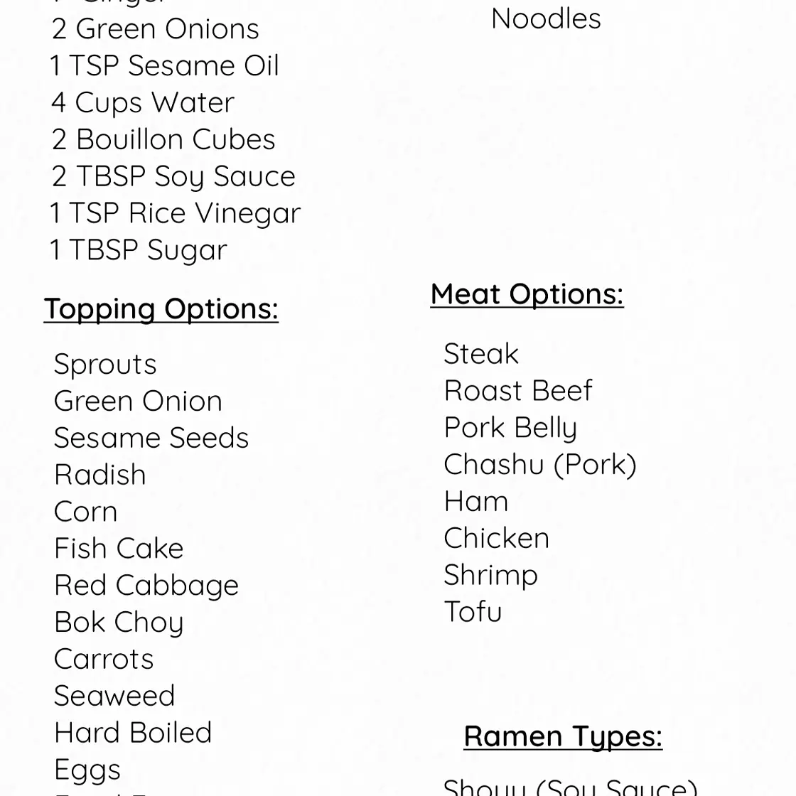 Ramen Bowl