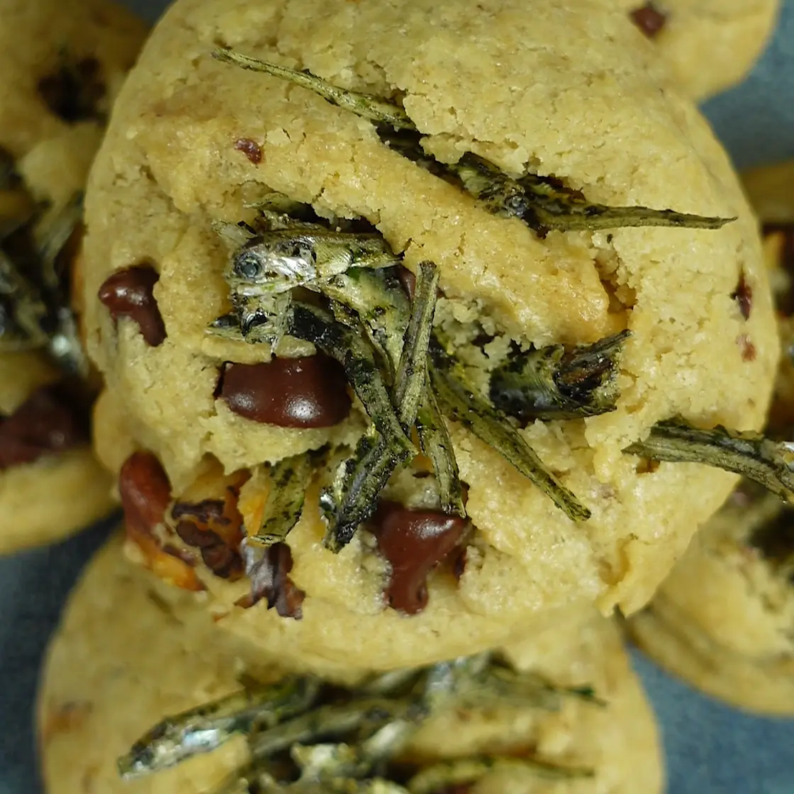 Chocolate Chip Walnut Cookies with a Secret Ingredient