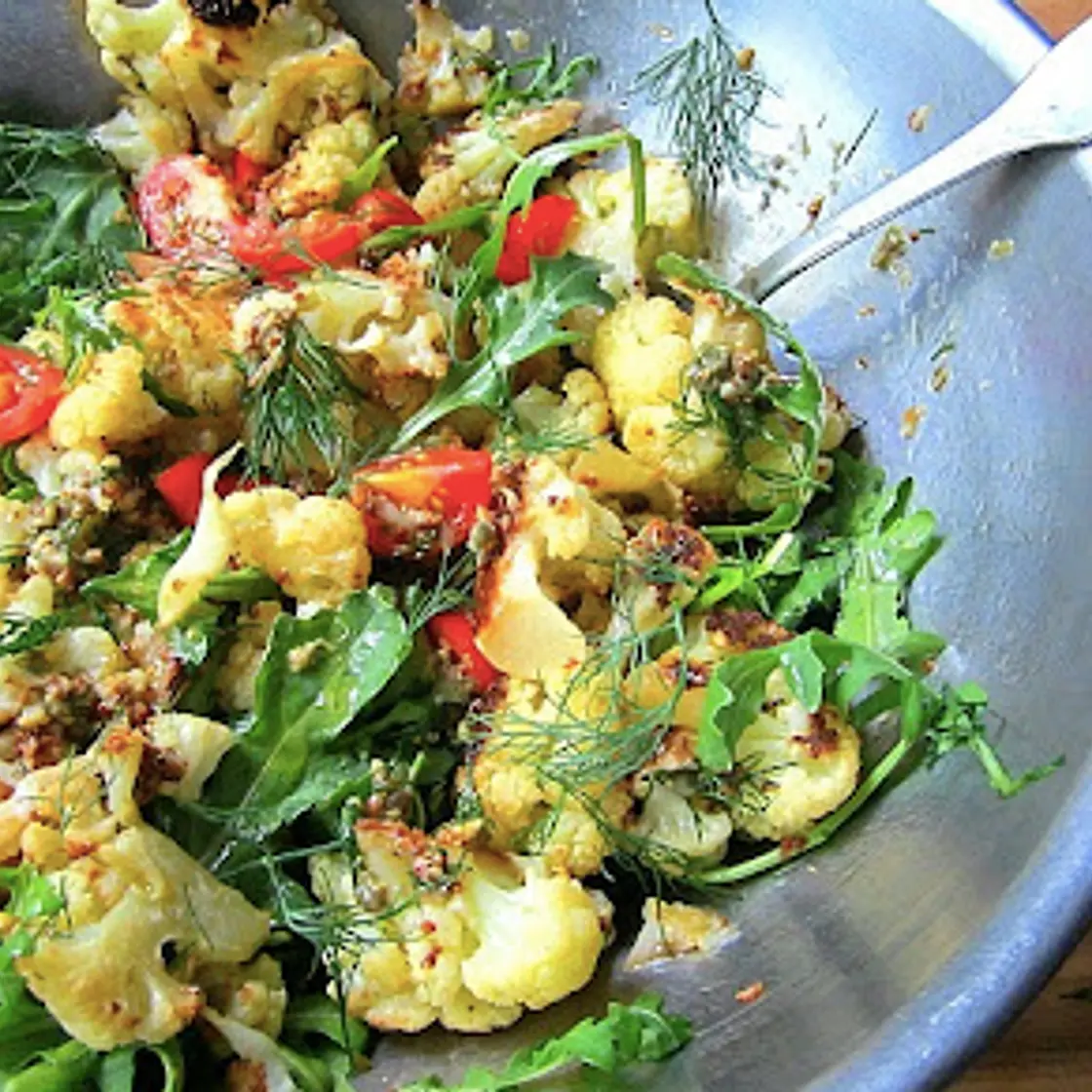 OTTOLENGHI CAULIFLOWER DILL AND CAPER