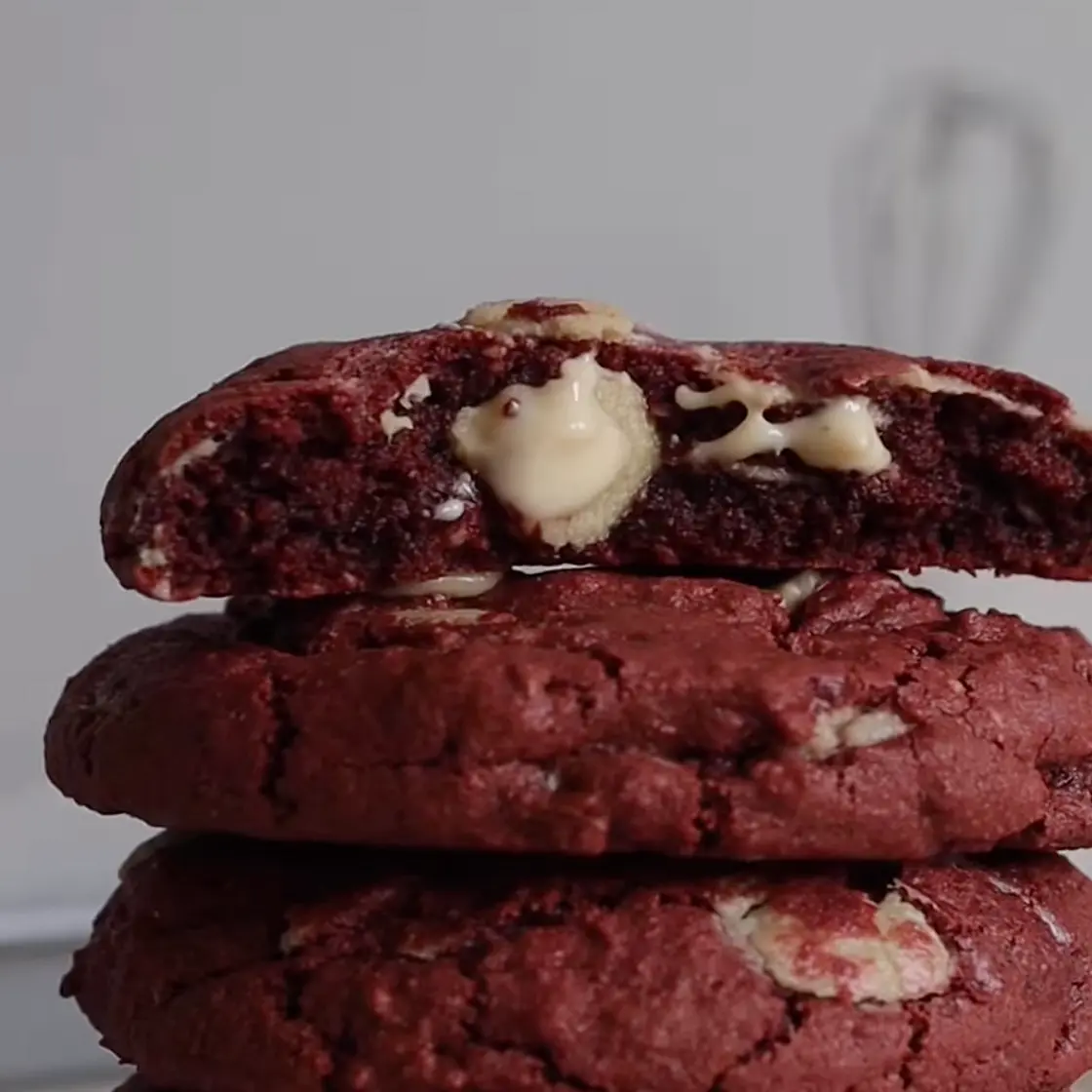 Red Velvet Brownie Cookies