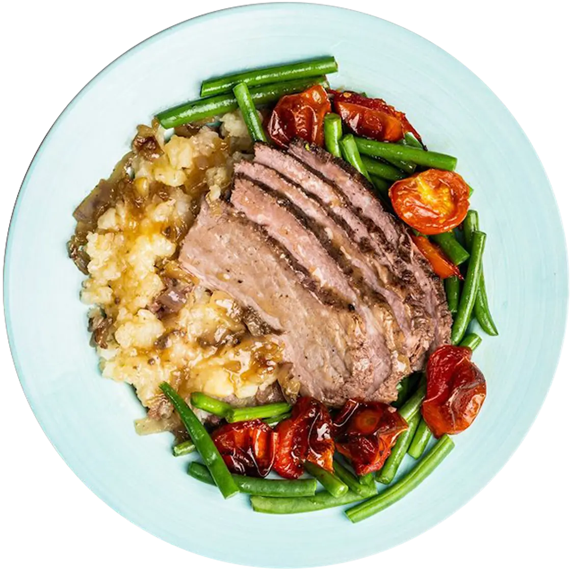 Thịt heo áp chảo rau củ - Honey Garlic Pork chop