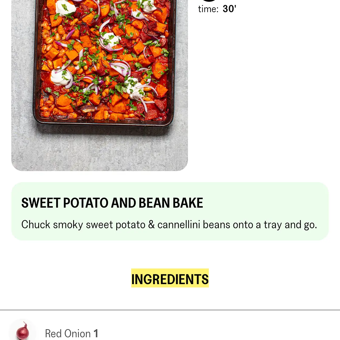 Sweet potato and bean bake sorted3