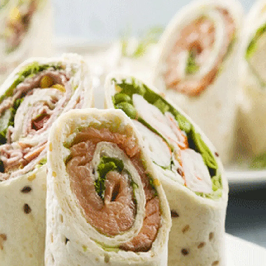 Wrap SAUMON ÉPINARD