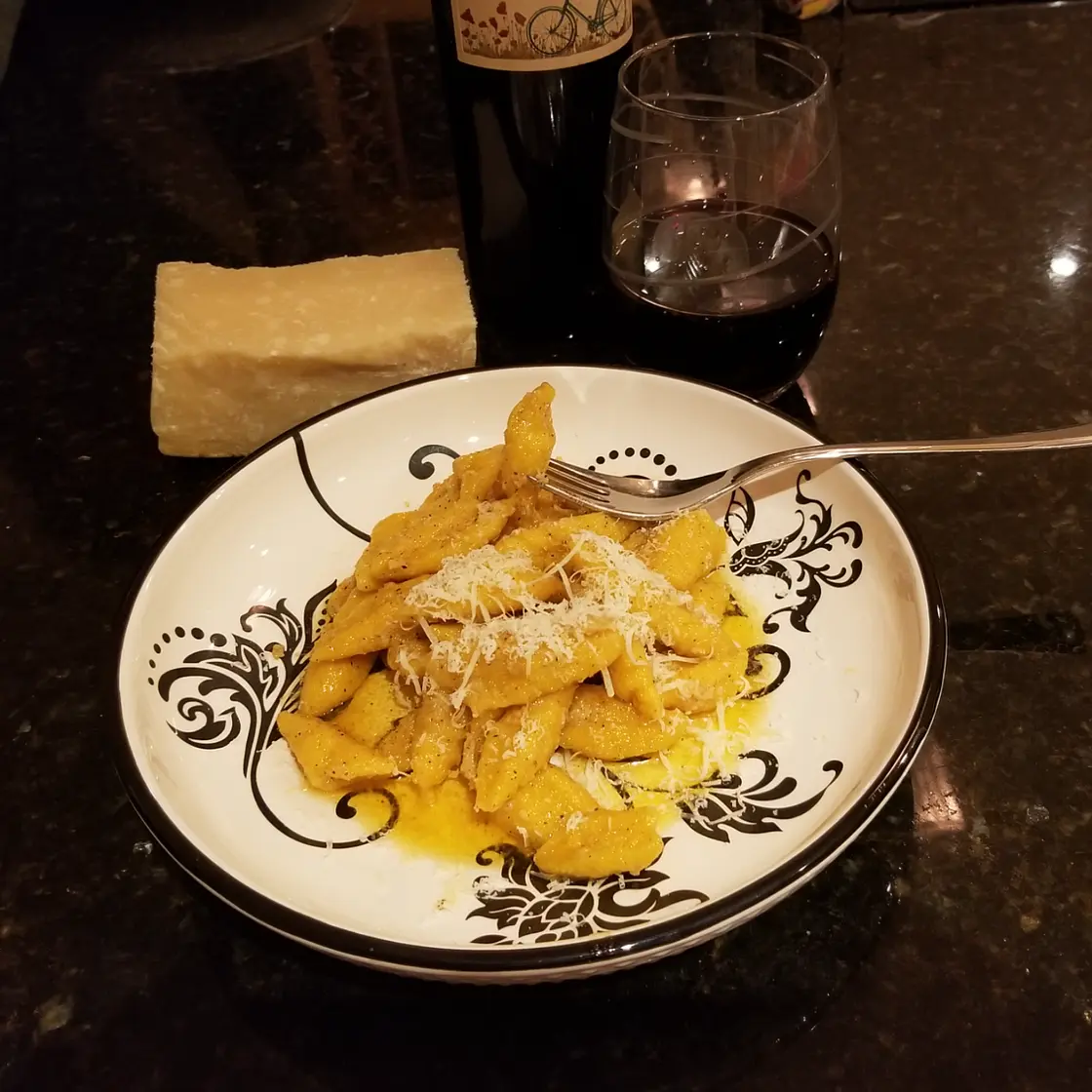 2 INGREDIENTS FRESH PASTA (with squash)