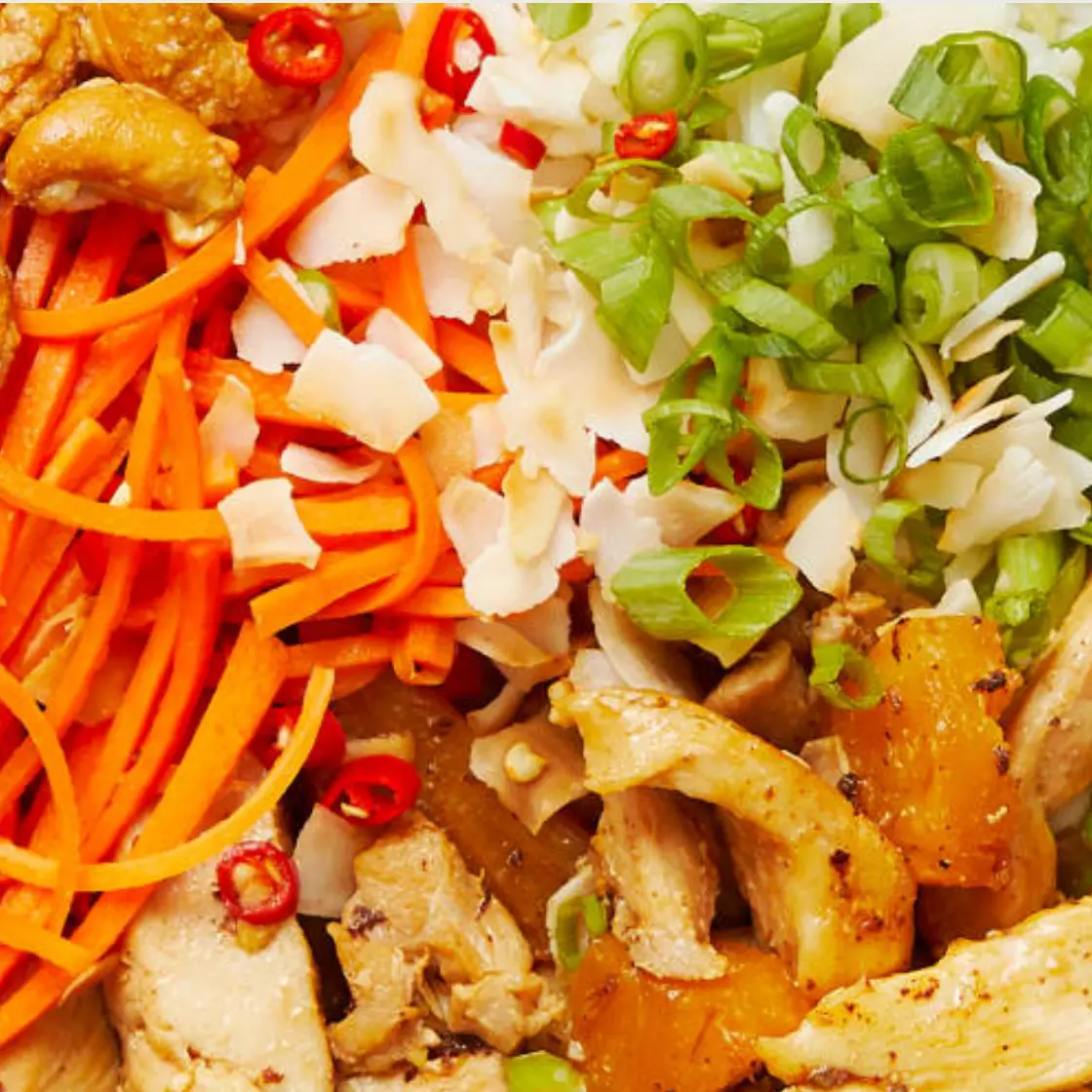 HF-Hawaiian Chicken Poke Bowls
