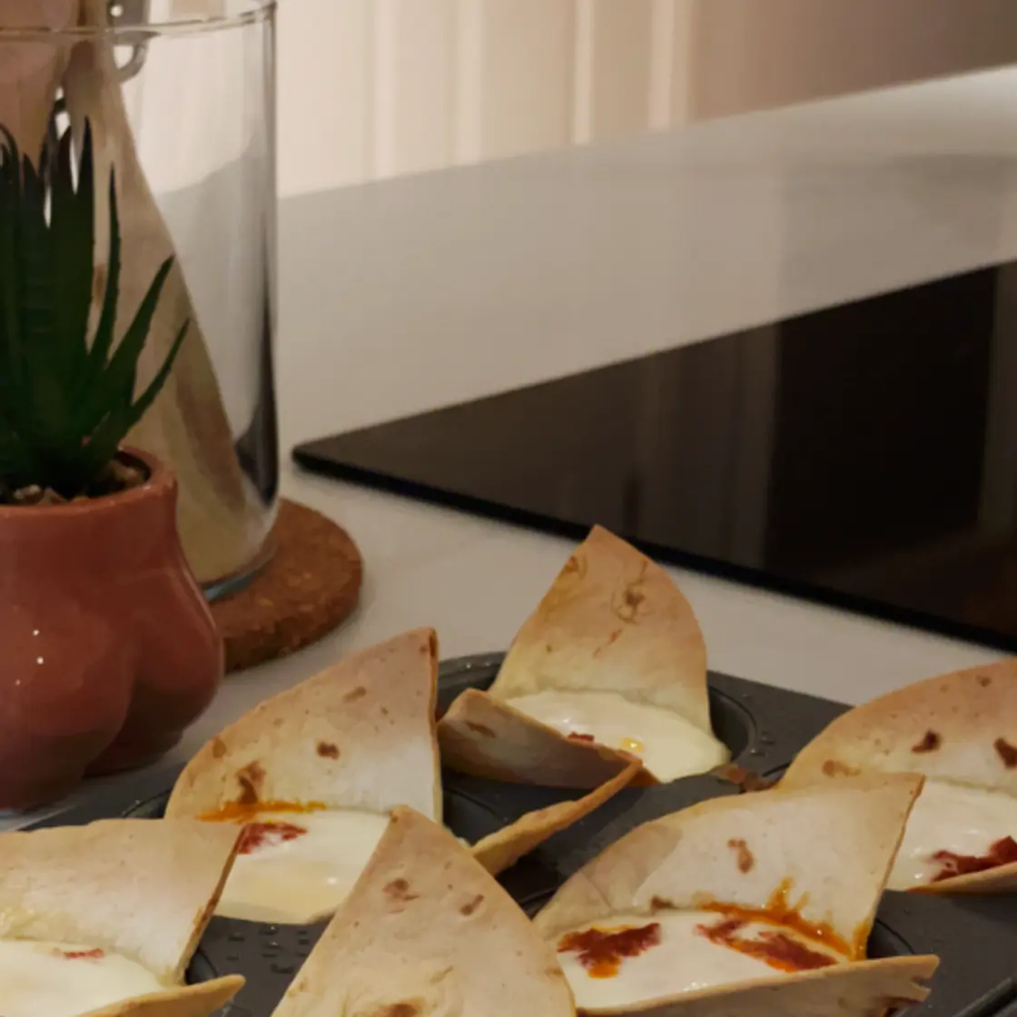 Smokey Chorizo and Egg Tortilla Wrap Bites