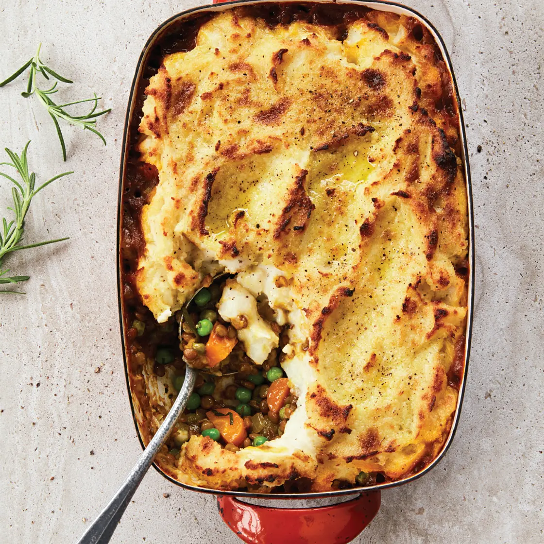 Soul Hugging Lentil Shepherd's Pie