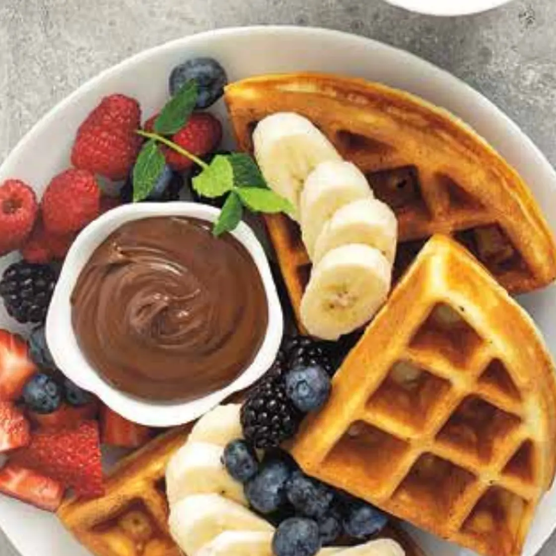 Belgian waffles (Cuisinart)