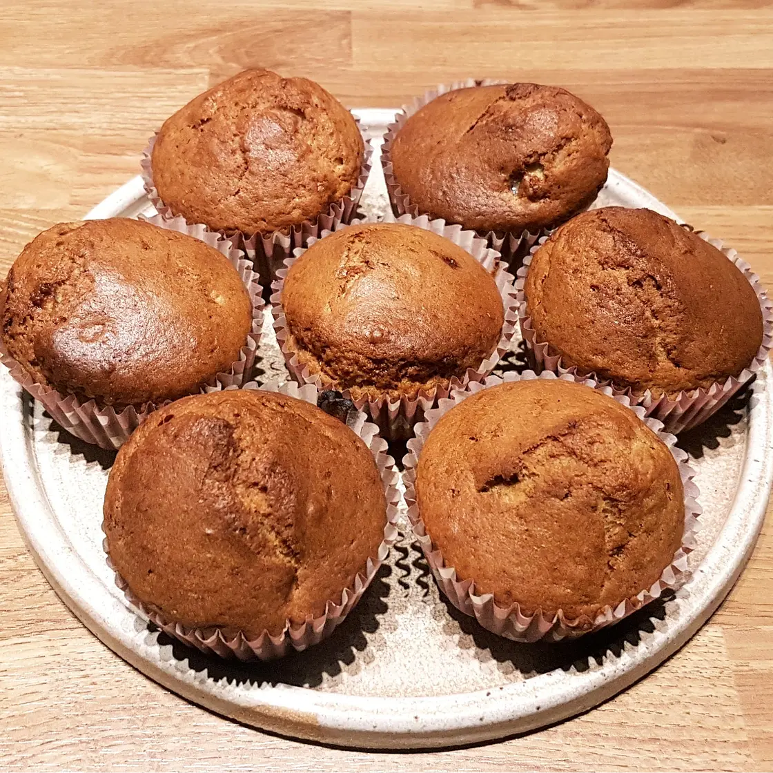 Easy banana muffins
