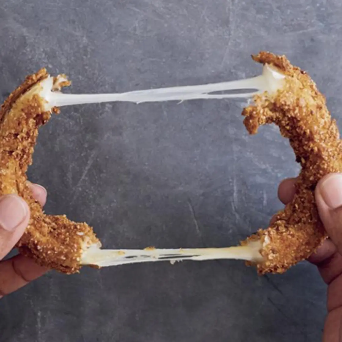 Mozzarella Stick Onion Rings