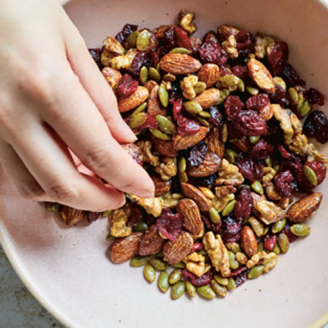 Maple-Cinnamon Trail Mix
