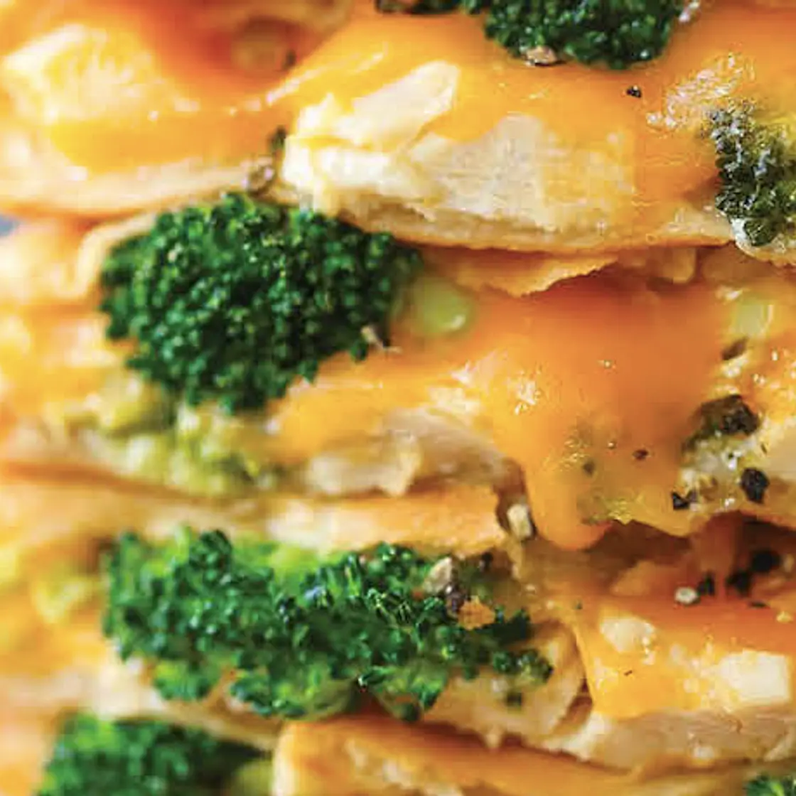 Chicken, Broccoli, and Cheddar Pockets