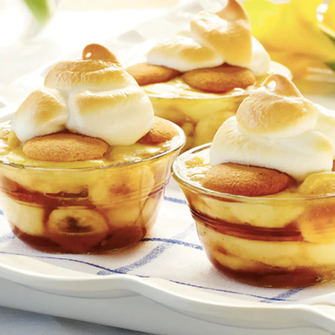 Caramelized Banana Pudding