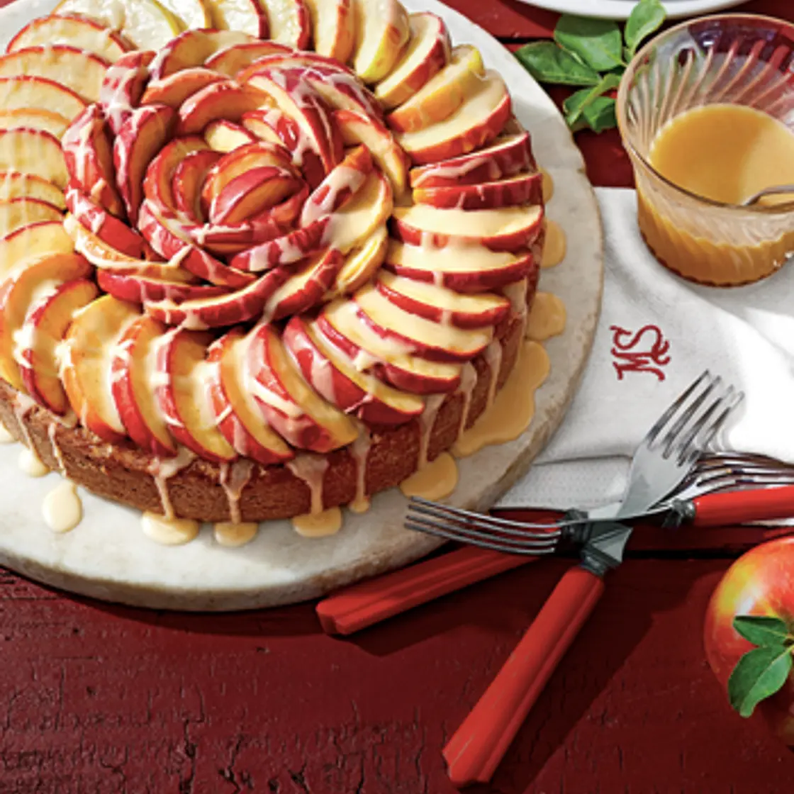 Caramel Apple Cake