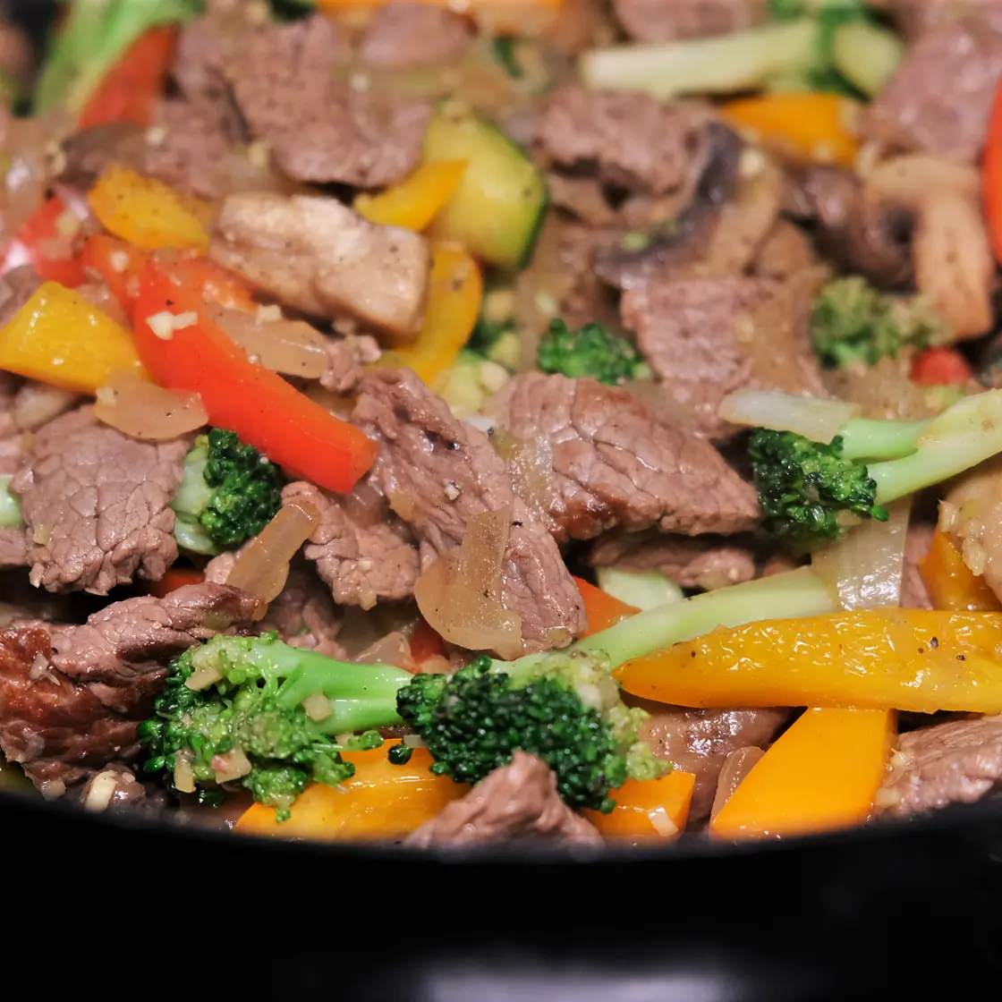 Ginger Beef Stir Fry