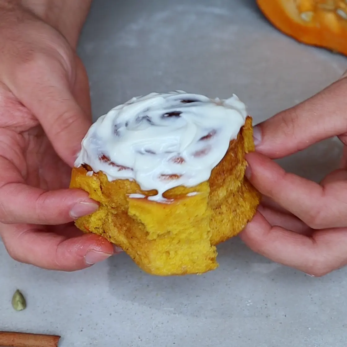 Pumpkin Cinnamon Rolls