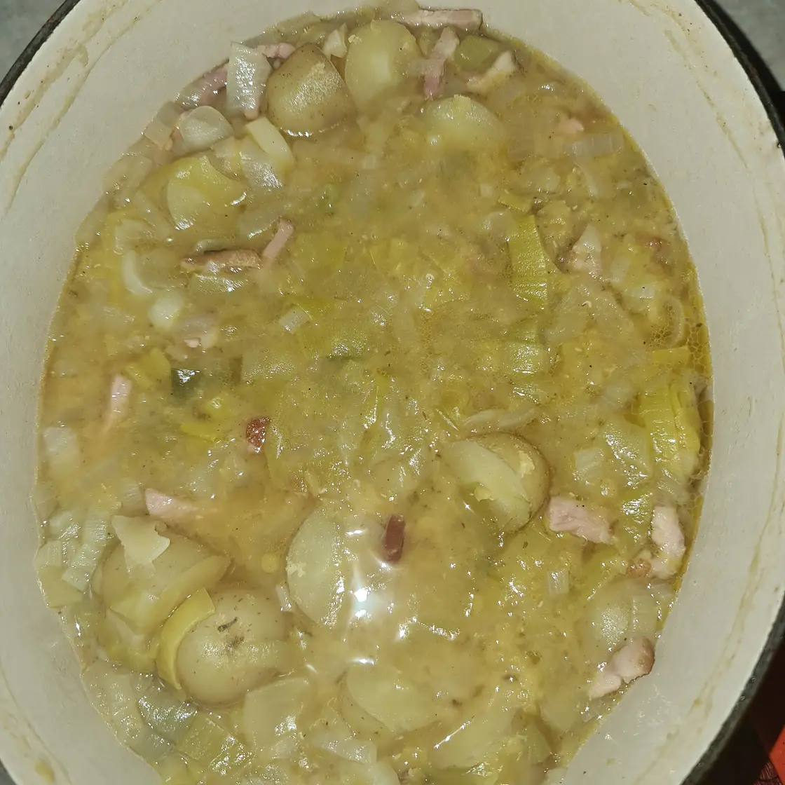 Bacon Leek & Potato Soup