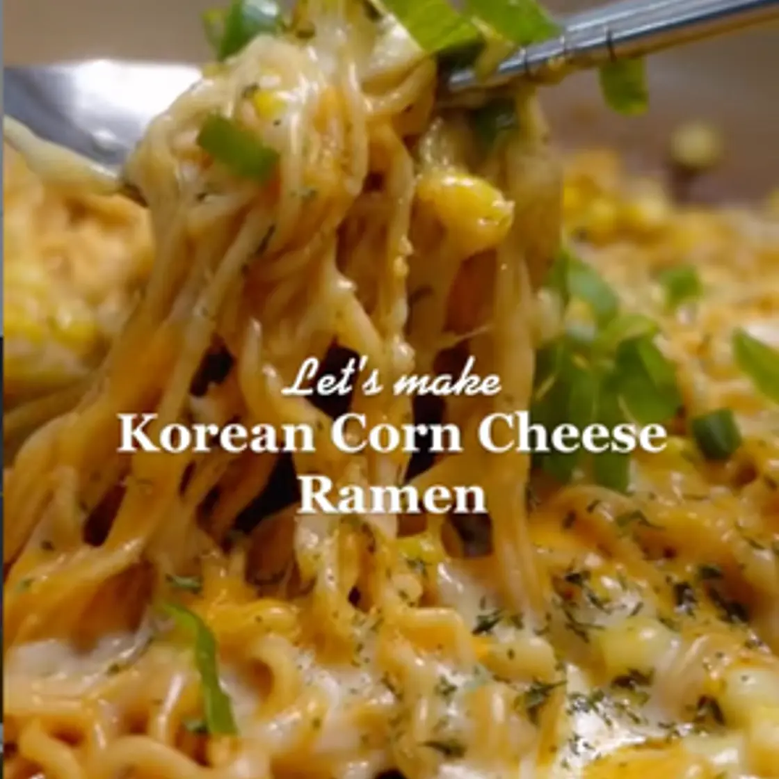 Korean Corn Cheese Ramen