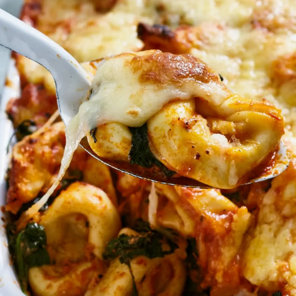 Tortellini-Spinat-Auflauf (Thermomix)
