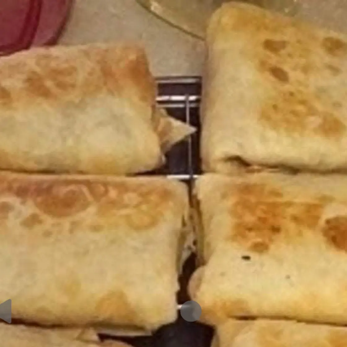 Baked Chicken Chimichangas